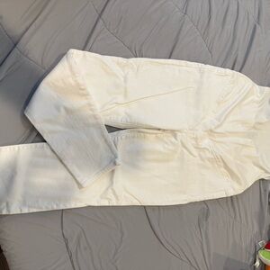J. Crew White Denim Pants maternity